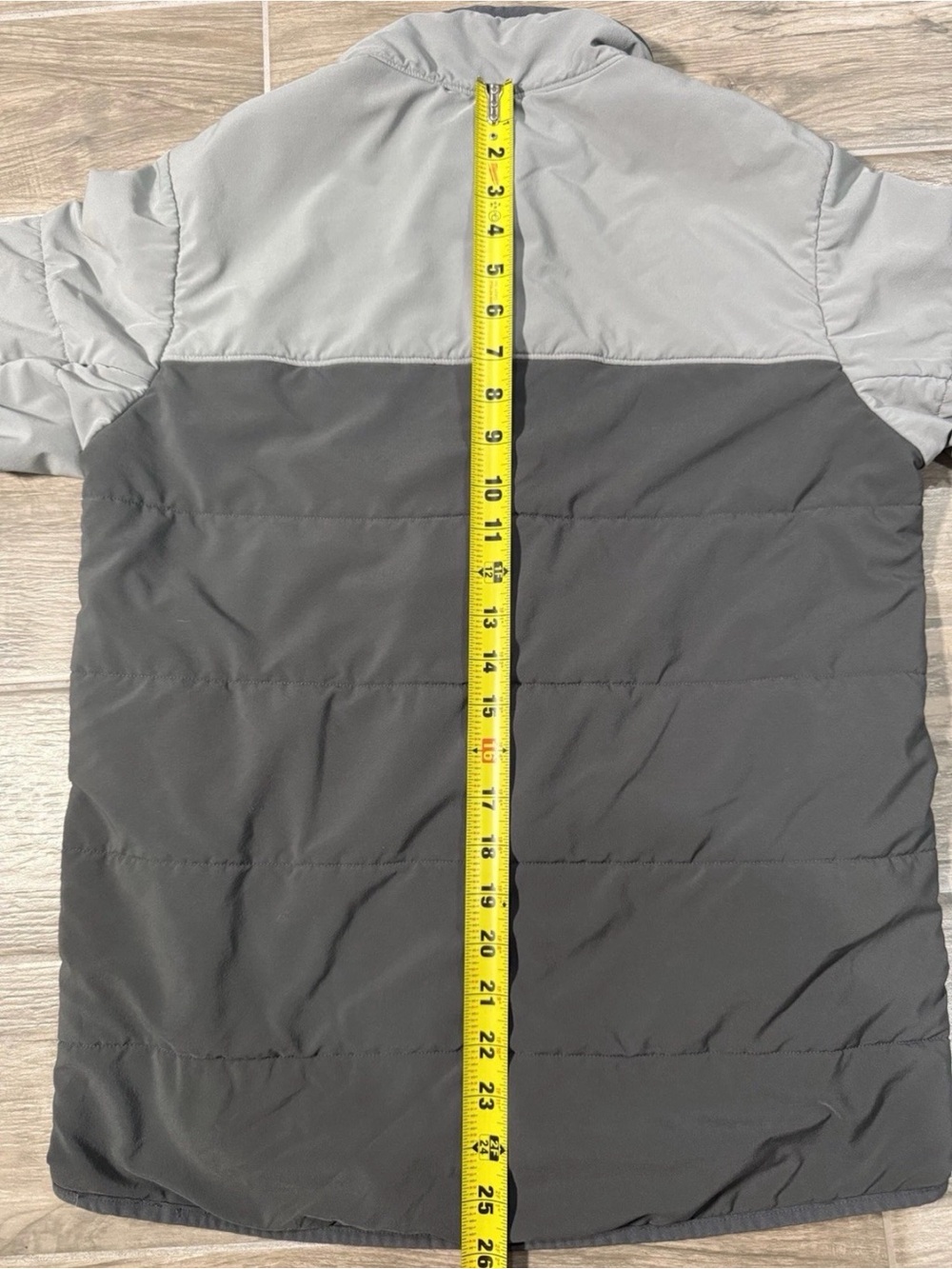 Patagonia Jacket Men Small Grey Pack In Quilted Insulated Gorpcore Style 20945 - Picture 7 of 7